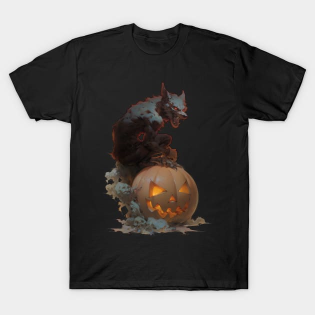 Howloween T-Shirt by TheWombatsDen